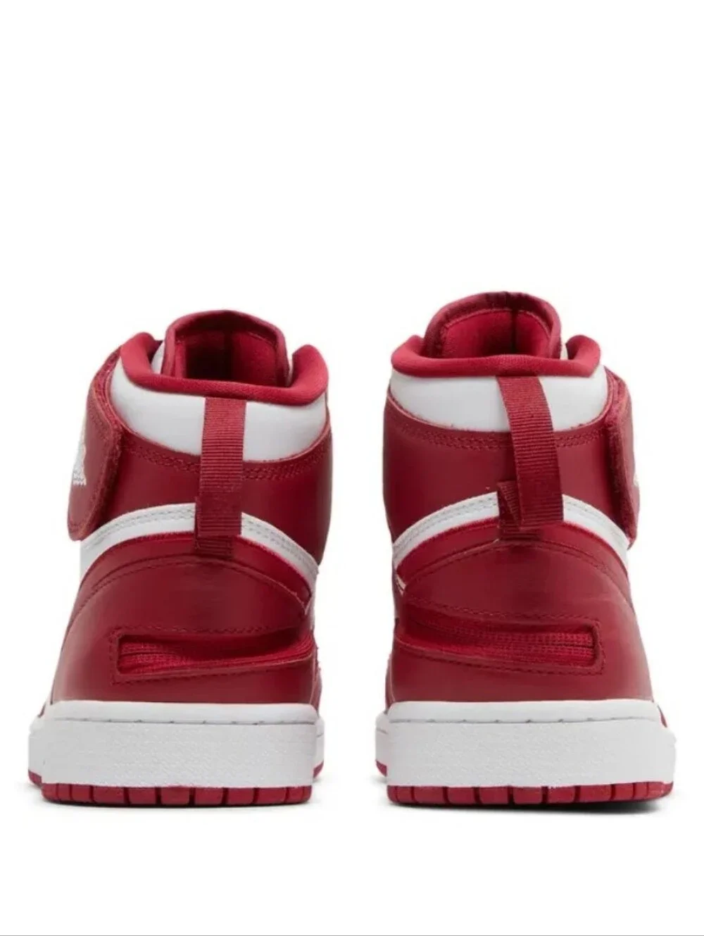 Jordan 1 High Flyease White Cardinal Red